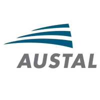 Logo da Austal (ASB).