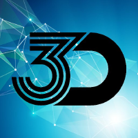 Logo da 333D (T3D).