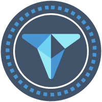 Logo da Trade Token (TIOETH).