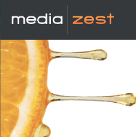 Logo da Mediazest (MDZ).