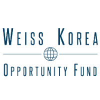 Logo da Weiss Korea Opportunity (WKOF).