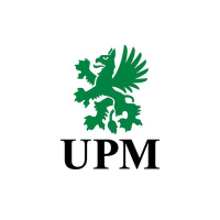 Logo da UPM Kymmene (PK) (UPMKF).