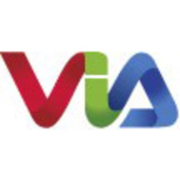 Logo da VIA optronics (VIAO).