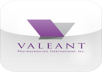 Logo da Valeant Pharma (VRX).