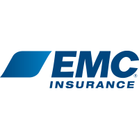 Logo da EMC Insurance (EMCI).