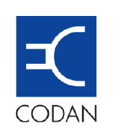 Logo da Codan (CDA).
