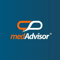 Logo da MedAdvisor (MDR).
