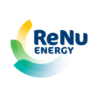 Logo da Renu Energy (RNE).