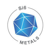 Logo da Si6 Metals (SI6).