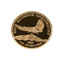 Logo da Gold Resource (GORO).