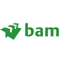 Logo da Royal BAM Group NV (BAMNB).