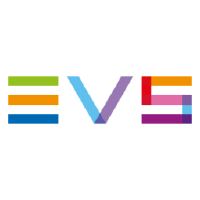 Logo da EVS Broadcast Equipment (EVS).