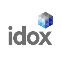 Logo da Idox (IDOX).