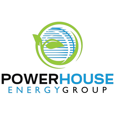 Logo da Powerhouse Energy (PHE).