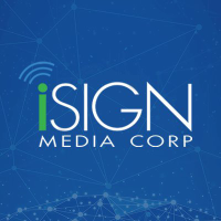 Logo da Isign Media Solutions (CE) (ISDSF).