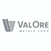 Logo da ValOre Metals (QB) (KVLQF).