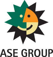 Logo da ASE Technology (ASX).