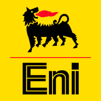 Logo da ENI (E).