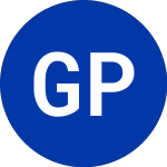 Logo da Georgia Pac (GP).