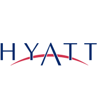 Logo da Hyatt Hotels (H).