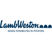 Logo da Lamb Weston (LW).