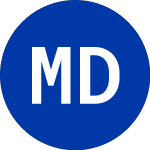 Logo da MacDonald, Dettwiler & (MDA).