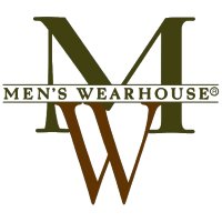Logo da  Mens Wearhouse (MW).
