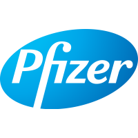 Logo da Pfizer (PFE).