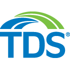 Logo da Telephone and Data Systems (TDE).