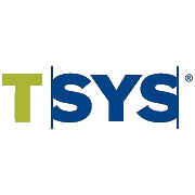 Logo da Total System Services (TSS).