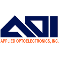 Logo da Applied Optoelectronics (AAOI).