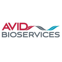 Logo da Avid Bioservices (CDMO).