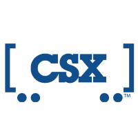 Logo da CSX (CSX).