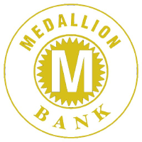 Logo da Medallion Bank (MBNKP).
