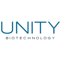 Logo da UNITY Biotechnology (UBX).