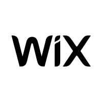 Logo da Wix com (WIX).