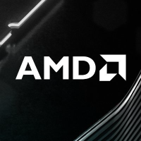 Logo da Advanced Micro Devices (AMD).