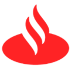 Logo da Banco Santander (BSD2).