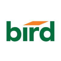 Logo da Bird Construction (BDT).