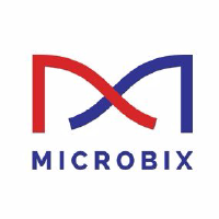 Logo da Microbix Biosystems (MBX).