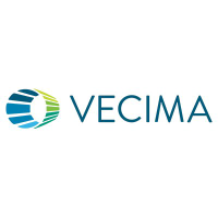 Logo da Vecima Networks (VCM).