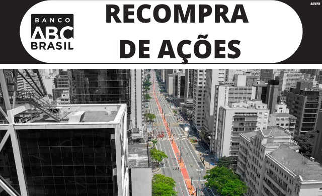 Banco ABC Brasil aprova um novo programa de recompra de ações